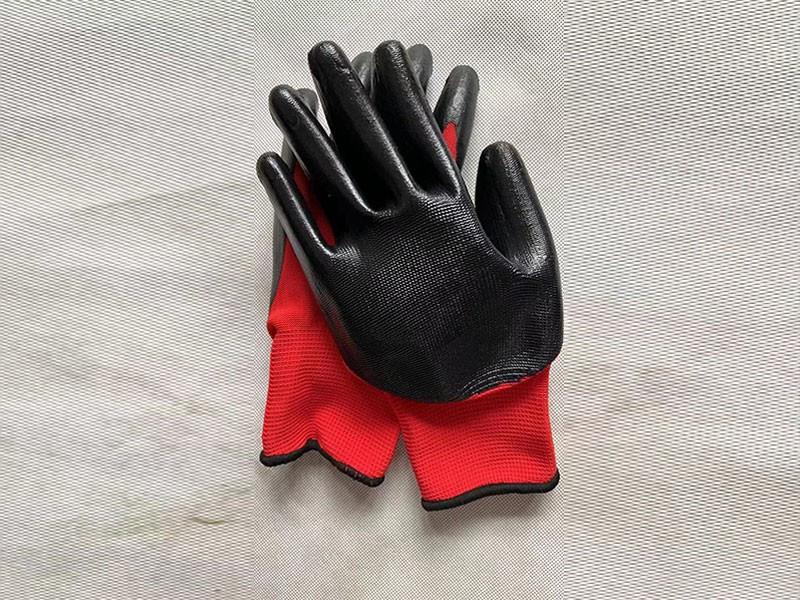 Nitrile butadiene gloves